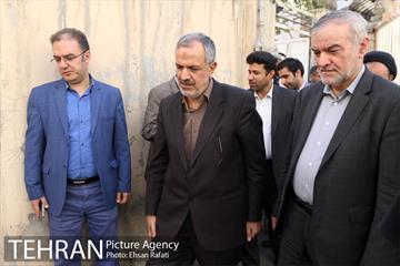 بازدید دکتر مسجدجامعی از مقبره ملک المتکلمین و صوراسرافیل  20