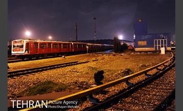 عملیات ضد عفونی کردن مترو تهران 35