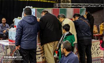 مراسم وداع با پیکرهای مطهر ۱۱۰ شهید گمنام دفاع مقدس 20