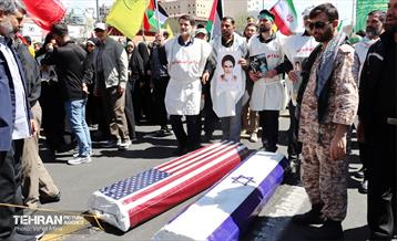 راهپیمایی روز قدس در پایتخت - 4 12