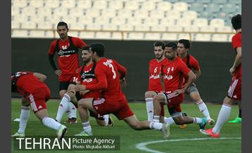 تمرین تیم ملی فوتبال ایران با حضور لژیونرها 8