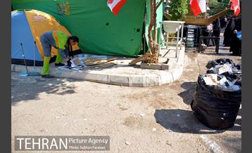 خدمت رسانی شهرداری تهران در شهر کربلا 6