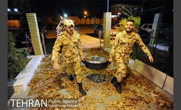 شب یلدا در کنار حافظان امنیت 10