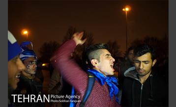 هواداران شب قبل از شهرآورد ۸۴ 15