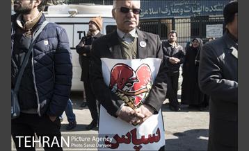 تشییع شهدای آتش نشان با حضور مردم 19