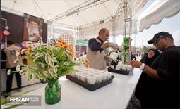 مواکب پذیرایی از زائران رهبر شهید در مراسم وداع