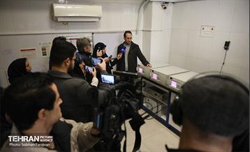 بازدید اصحاب رسانه از ایستگاه‌ سنجش آلودگی هوا 14