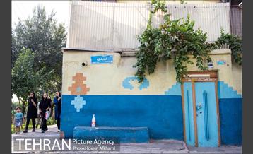 دیوار نگاری های سازمان یافته محله جوادیه 1