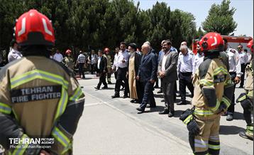 بازدید نمایندگان مجلس از مرکز آموزش بین‌المللی آتش‌نشانی 34
