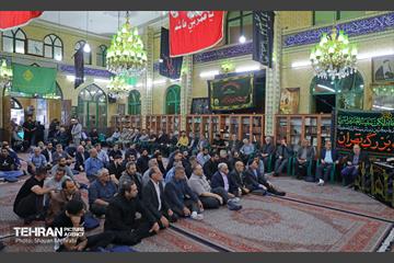 مراسم ترحیم شهید الداغی در سجادیه بزرگ تهران 8