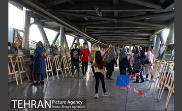 نمایشگاه “طبیعت تهران” بر روی پل طبیعت 5