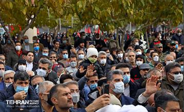 مراسم تشییع پیکر شهید محمدرضا بیات 18