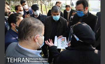 بازدید اعضای شورای اسلامی شهر تهران از روند توسعه مشارکت و پروژه های شهری منطقه ۱۶