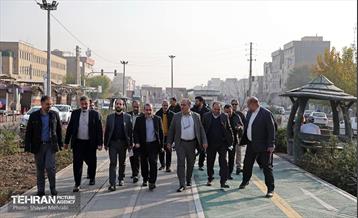 بازدید مدیرکل حوزه شهردار تهران از باغ راه حضرت زهرا(س) 44