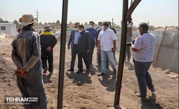 بازدید اعضای شورای شهر از پروژه های سازمان مدیریت پسماند 21