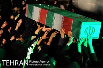 مراسم وداع با 150 شهید دوران دفاع مقدس 65