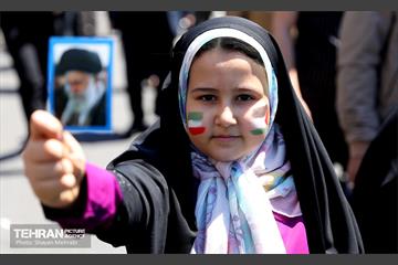 راهپیمایی وز قدس در پایتخت 22