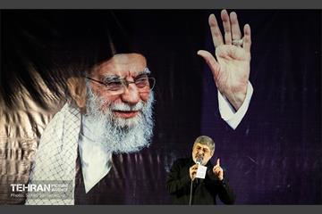 مراسم عزاداری شهادت رهبر انقلاب اسلامی در میدان شهدای هفتم تیر 7