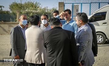 بازدید مدیر کل حریم شهرداری تهران از منطقه 5