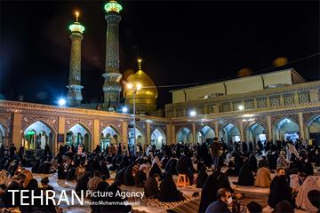 مراسم شب احیا در حرم حضرت عبدالعظیم(ع) 1