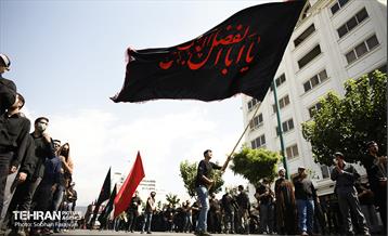 دسته عزاداری دانشگاه امام صادق(ع) در ظهر تاسوعا 14