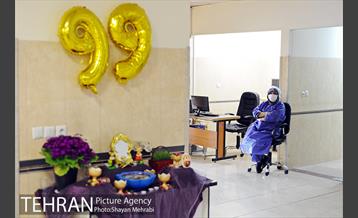 بخش بیماران کرونایی بیمارستان بوعلی 36