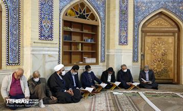 محفل قرآنی یادواره شهدای منطقه ۵