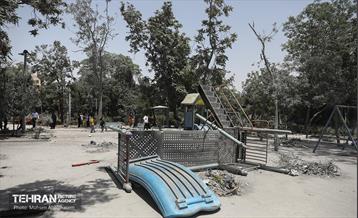 بوستان ایثار در منطقه ۲۰ به چرخه خدمت بازگشت 34