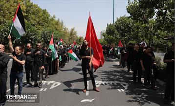 دسته عزاداری دانشگاه امام صادق(ع) در ظهر تاسوعا 27