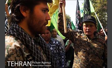 تشییع شهدای مدافع حرم تیپ فاطمیون 4