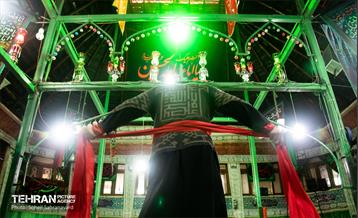 تعزیه در تکیه بزرگ تجریش 22