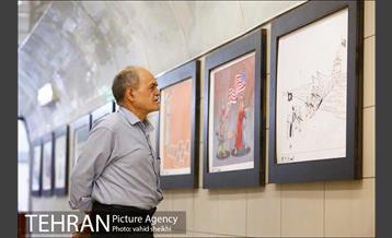 نمایشگاه عکس روز قدس در مترو تهران 5