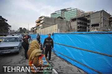 بازگشایی خیابان جمهوری پس از حادثه پلاسکو 28