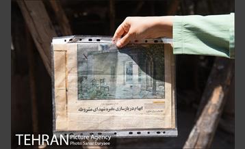 آغاز مرمت و بهسازی آرامگاه ملک المتکلمین 14