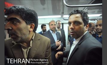 تست گرم خط هفت مترو با حضور شهردار تهران 24