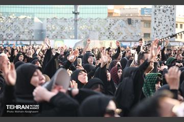 عزاداری شهادت امیرالمومنین (ع) در میدان امام حسین (ع) 5