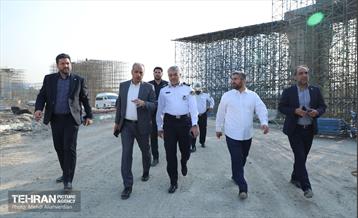 بازدید رئیس پلیس راهور کل کشور از پروژه‌های منطقه 9 6