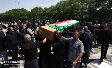 مراسم تشییع و خاکسپاری حمیدرضا درجاتی 3