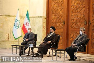تجدید میثاق شهردار تهران و مدیران شهری با بنیانگذار انقلاب اسلامی 25