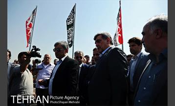 افتتاح پل غیر همسطح بزرگراه شهید چمران (پل شهید نوروزی) با حضور شهردار تهران 19