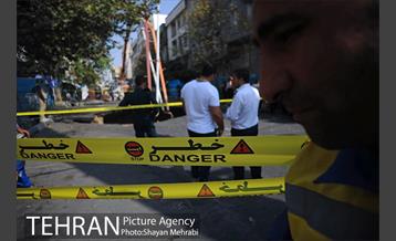 ریزش بخشی از خیابان پیامبر اتوبان ستاری -2 27