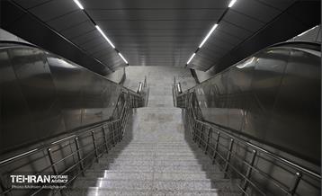 بهره برداری از ورودی شمالی ایستگاه مترو سهروردی 2