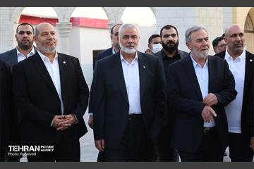 بازدید رهبران حماس و جهاد اسلامی فلسطین از سرزمین تمدن‌ها 13