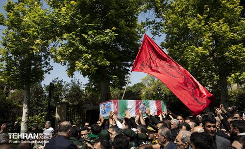 تشییع پیکر شهید حسین امیرعبداللهیان در وزارت خارجه 3