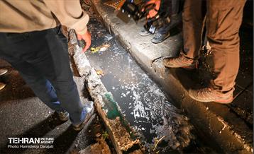 بازدید معاون خدمات شهری و هماهنگی‌امورمناطق از وضعیت ابگرفتگی مناطق یک،سه و پنج 9