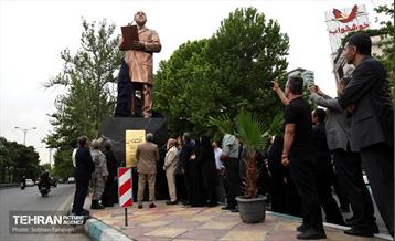 مراسم رونمایی از تندیس شهید دکتر مصطفی چمران  19