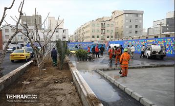 مراحل پایانی ساخت 10 بازار تره‌بار در تهران 42