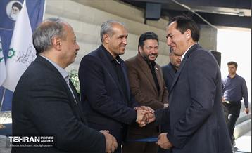 افتتاح دوربرگردان غیرهمسطح بزرگراه شهید همدانی 9