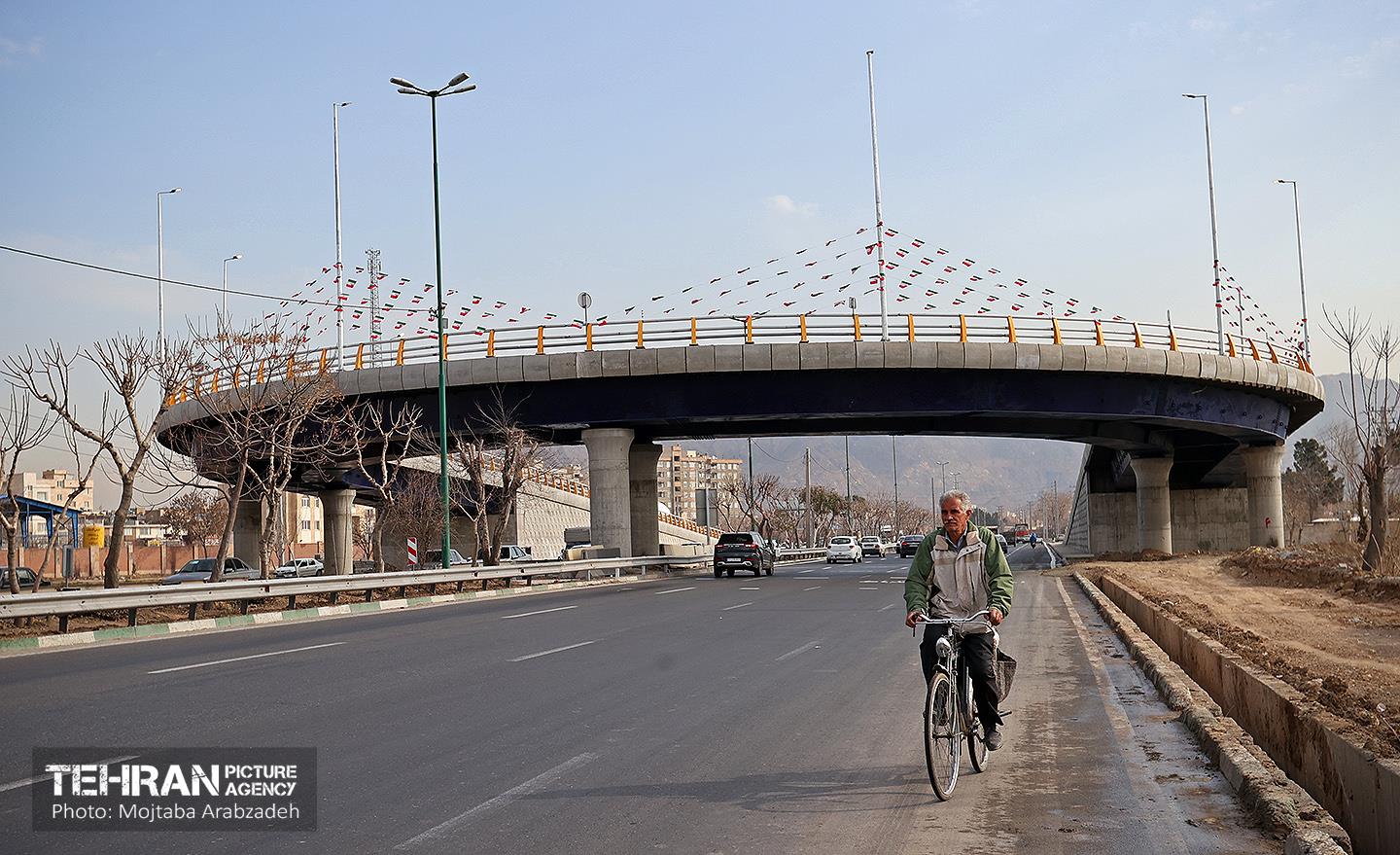 آیین افتتاح تقاطع غیر همسطح شهید آوینی 29