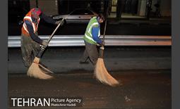 شب گردی اصحاب رسانه با معاون فنی و عمرانی شهرداری تهران 9